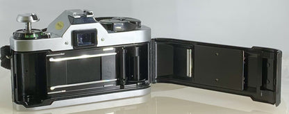Canon AE-1 Program 35mm SLR Film Manual Camera + Canon 50mm F/1.8 FD Lens # 3049