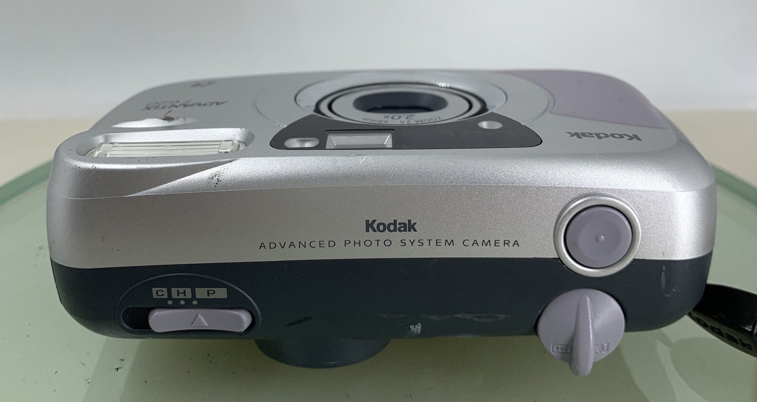 KODAK ADVANTiX F620 ZOOM 24-48mm POINT AND SHOOT FILM CAMERA SILVER TESTED- 3088