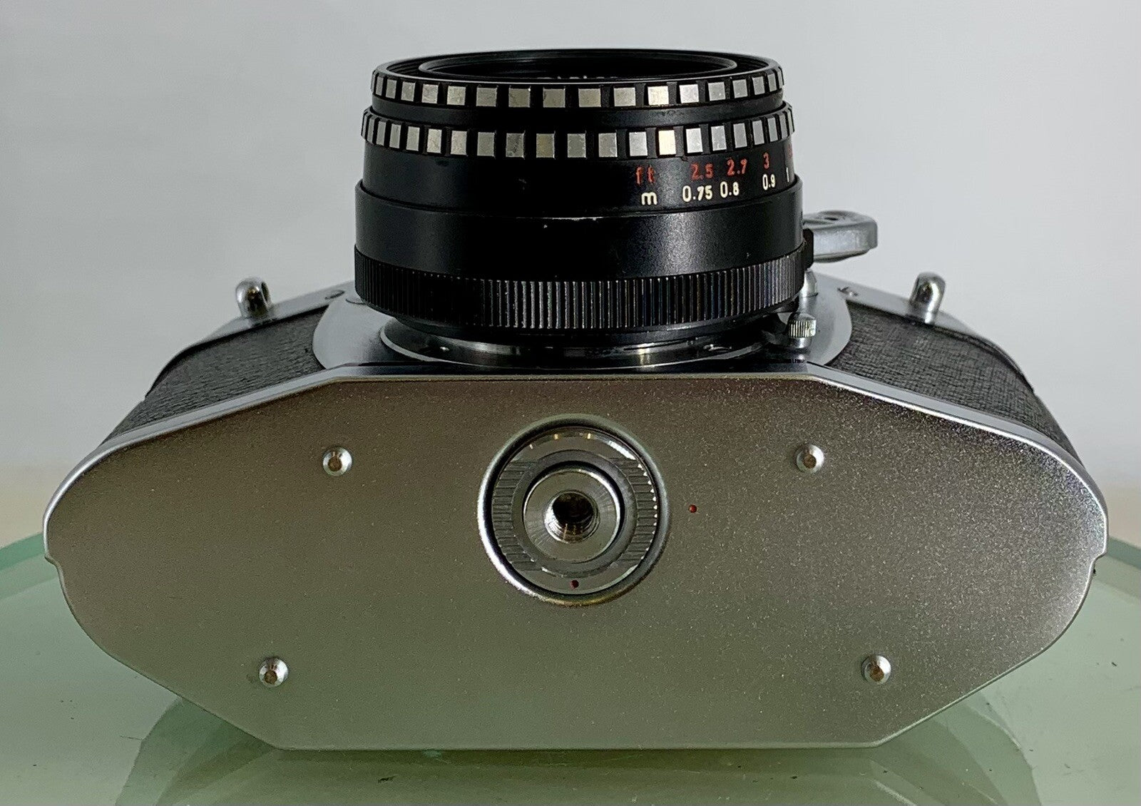 Jhagee EXA II a SLR Camera Body+Meyer-Optik 2.8/50 Camera Lens+Case+Tested-7458