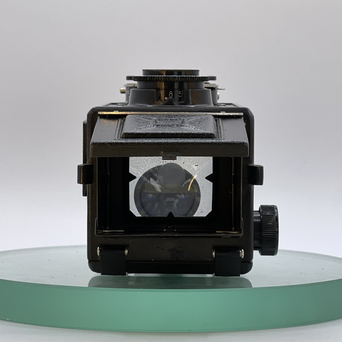 Vintage LUBITEL 2 Twin Lense Reflex (TLR) Camera with Black, Case, Vintage #2776