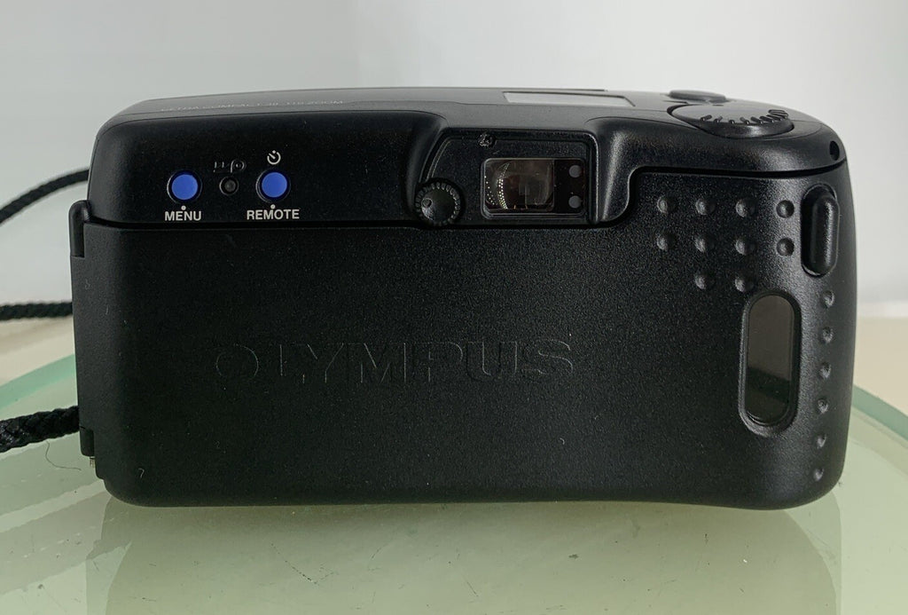 Olympus Superzoom 110 MULTI AF BLACK POINT AND SHOOT FILM CAMERA TESTED - 8075