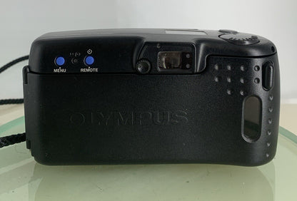 Olympus Superzoom 110 MULTI AF BLACK POINT AND SHOOT FILM CAMERA TESTED - 8075