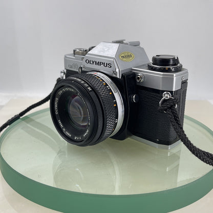Olympus OM10 35mm Film SLR Manual Camera +Olympus 50/1.8 MC Zuiko Lens TESTED6102
