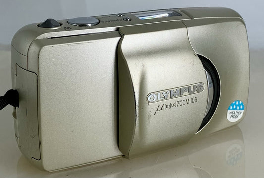 Olympus MJU Zoom 105 35mm 38-105mm Lens Weatherproof - Film + Tested #3050