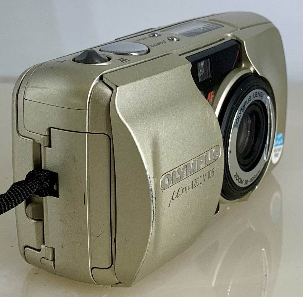 Olympus MJU Zoom 105 35mm 38-105mm Lens Weatherproof - Film + Tested #3052