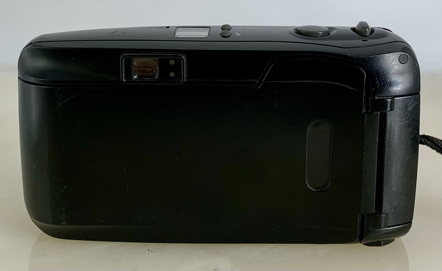 Olympus Mju Zoom 35mm Film Point and Shoot Camera Black Tested #764