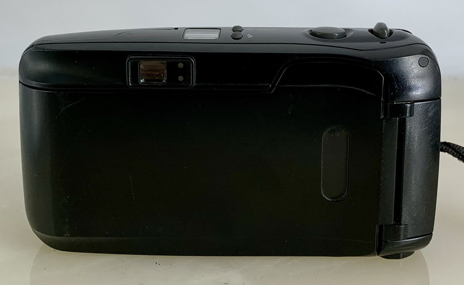 Olympus Mju Zoom 35mm Film Point and Shoot Camera Black Tested #764