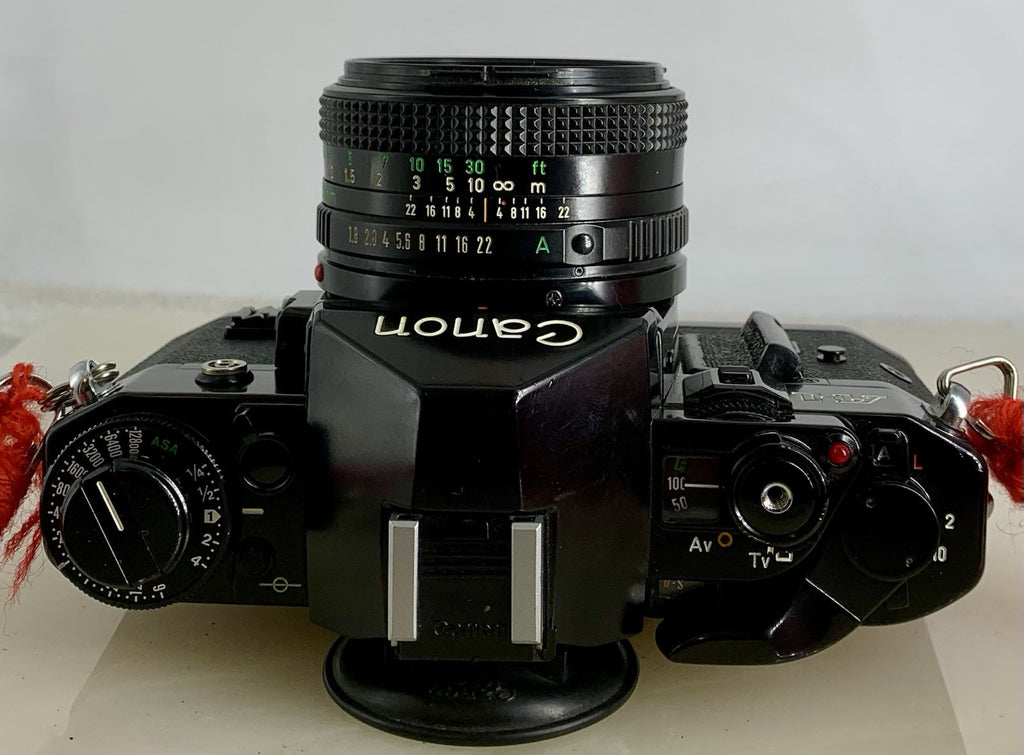 BEAUTIFUL Canon A-1 35mm SLR Camera Body+Canon FD 50mm f/1.8 FULLY WORKING #8747