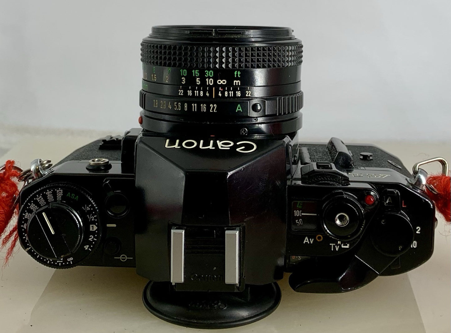 BEAUTIFUL Canon A-1 35mm SLR Camera Body+Canon FD 50mm f/1.8 FULLY WORKING #8747