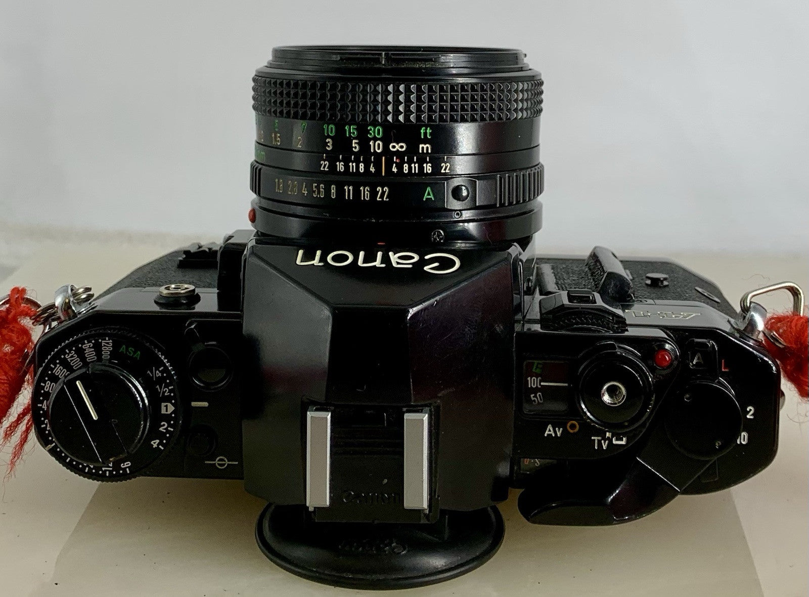 BEAUTIFUL Canon A-1 35mm SLR Camera Body+Canon FD 50mm f/1.8 FULLY WORKING #8747