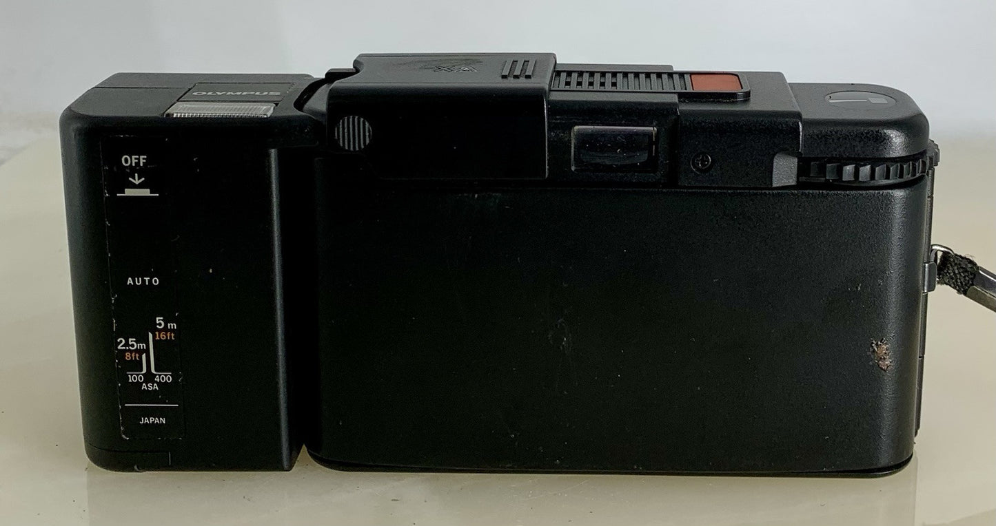TESTEDOlympus XA 35mm Compact Rangefinder Film Camera A11 ELECTRIC FLASH #9234