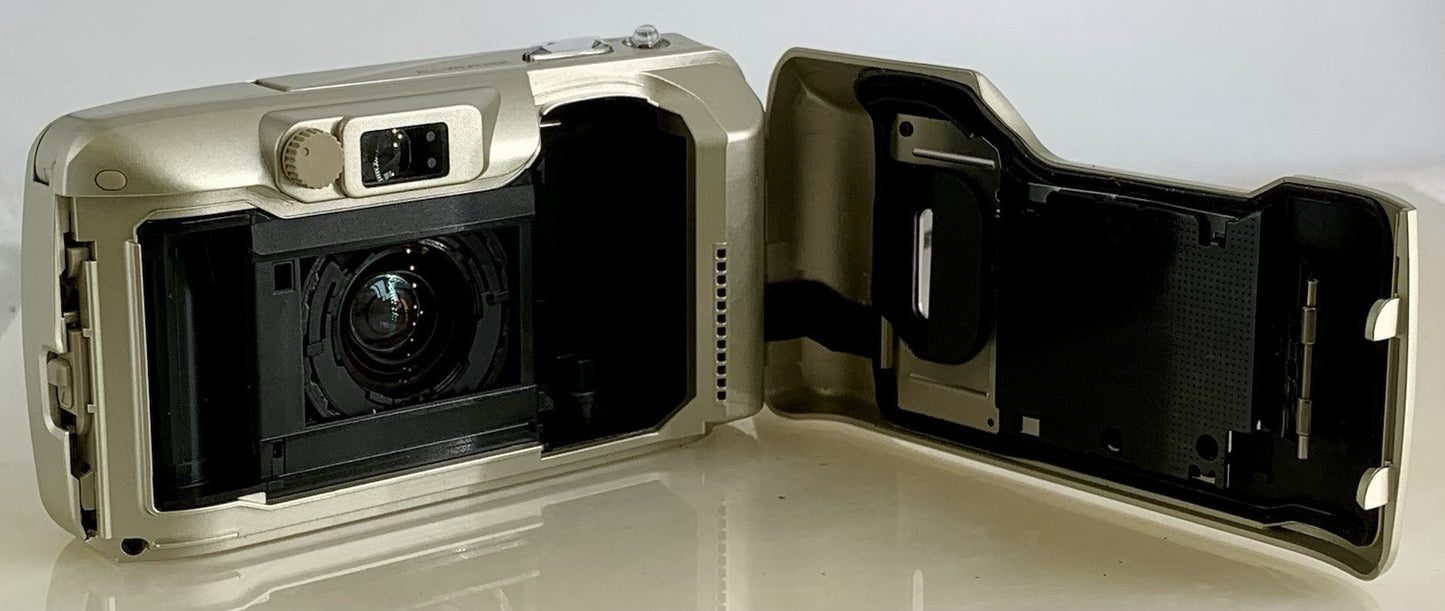 Olympus µ [Mju:]- III Zoom 120 Compact 35mm Film Point & Shoot Camera Silver#2008