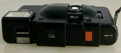 TESTEDOlympus XA 35mm Compact Rangefinder Film Camera A11 ELECTRIC FLASH #9236