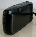 Olympus Mju Zoom 35mm Film Point and Shoot Camera Black Tested #765
