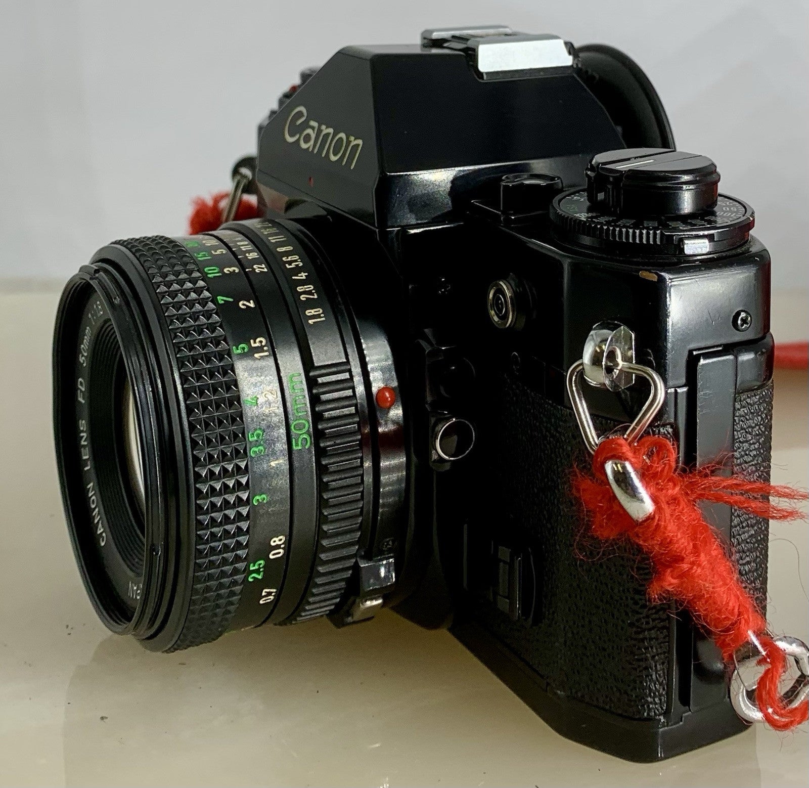 BEAUTIFUL Canon A-1 35mm SLR Camera Body+Canon FD 50mm f/1.8 FULLY WORKING #8746