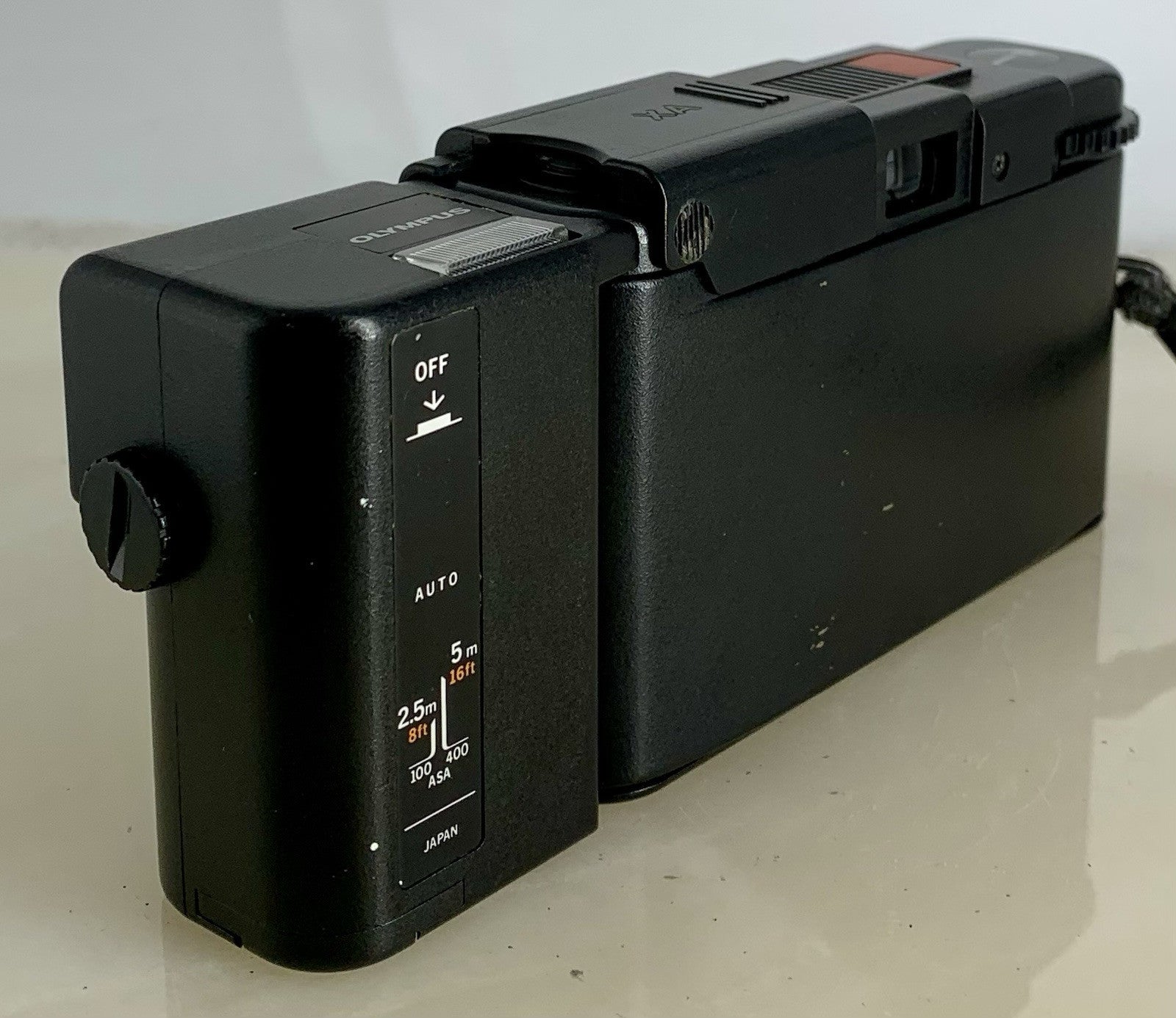 TESTEDOlympus XA 35mm Compact Rangefinder Film Camera A11 ELECTRIC FLASH+CASE5