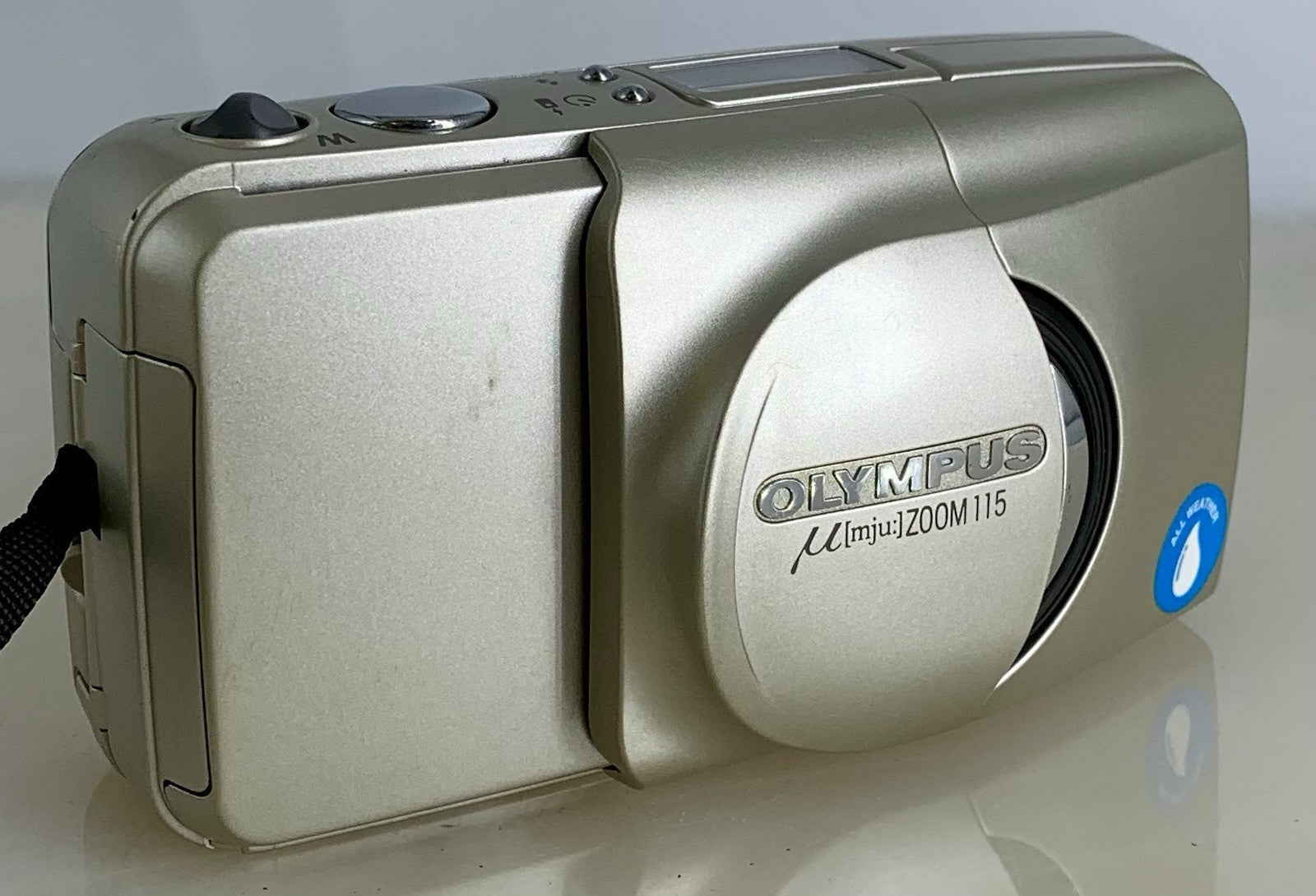Olympus µ mju ZOOM 115 All Weather 38-115mm Zoom Compact 35mm Film Camera #8590