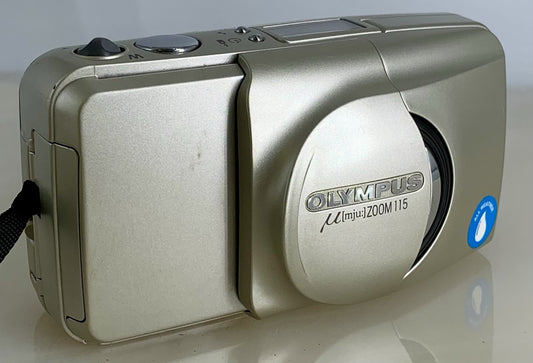 Olympus µ mju ZOOM 115 All Weather 38-115mm Zoom Compact 35mm Film Camera #8590