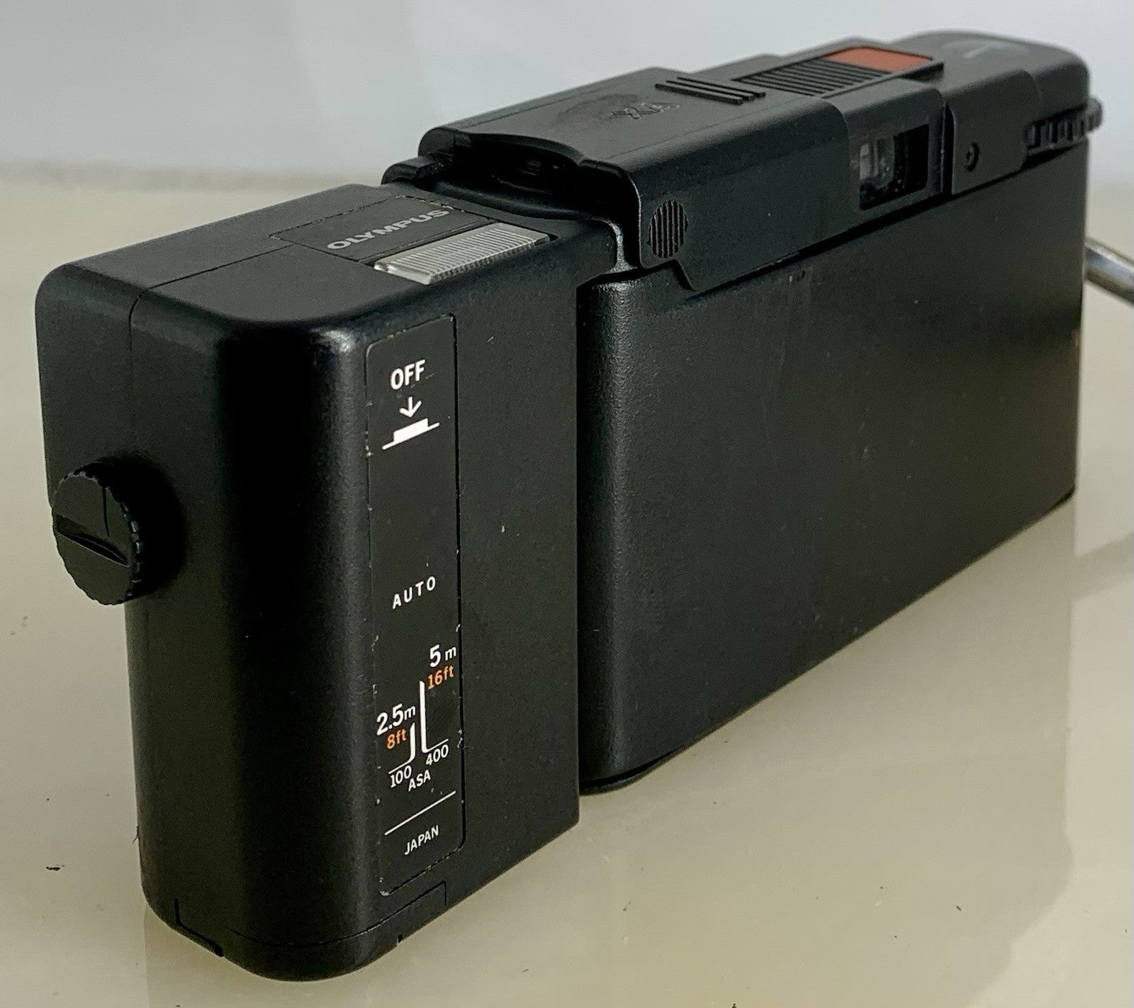 TESTEDOlympus XA 35mm Compact Rangefinder Film Camera A11 ELECTRIC FLASH #9235