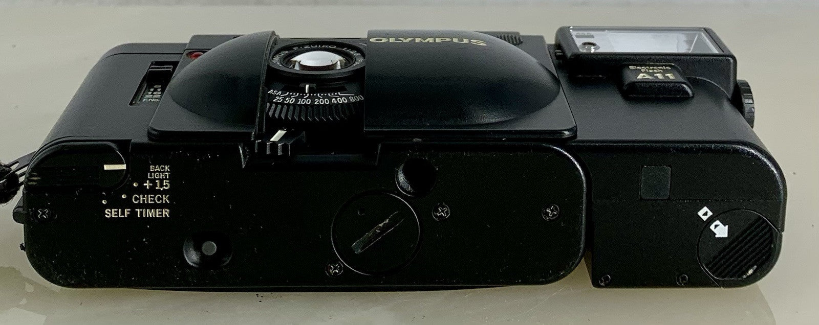TESTEDOlympus XA 35mm Compact Rangefinder Film Camera A11 ELECTRIC FLASH+CASE7