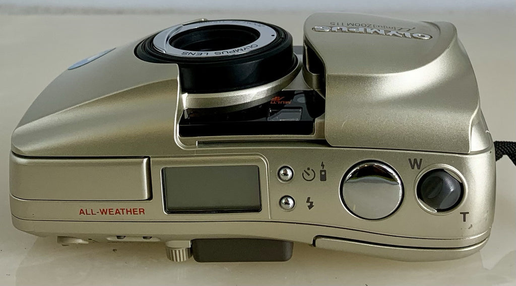 Olympus µ mju ZOOM 115 All Weather 38-115mm Zoom Compact 35mm Film Camera #8596
