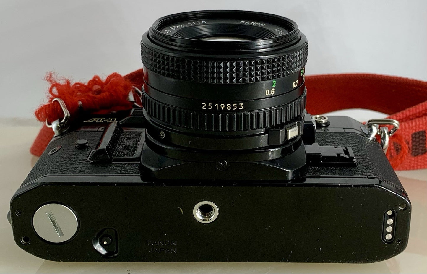 BEAUTIFUL Canon A-1 35mm SLR Camera Body+Canon FD 50mm f/1.8 FULLY WORKING #8748