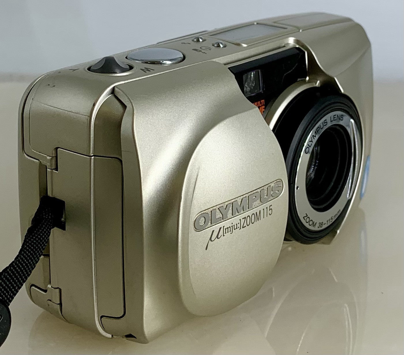 Olympus µ mju ZOOM 115 All Weather 38-115mm Zoom Compact 35mm Film Camera #8592
