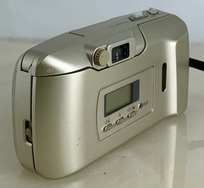 Olympus µ [Mju:]- III Zoom 120 Compact 35mm Film Point & Shoot Camera Silver#2005