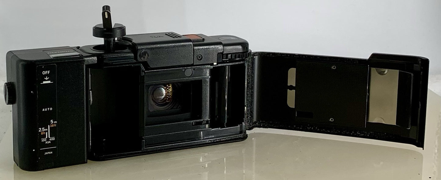 TESTEDOlympus XA 35mm Compact Rangefinder Film Camera A11 ELECTRIC FLASH+CASE8
