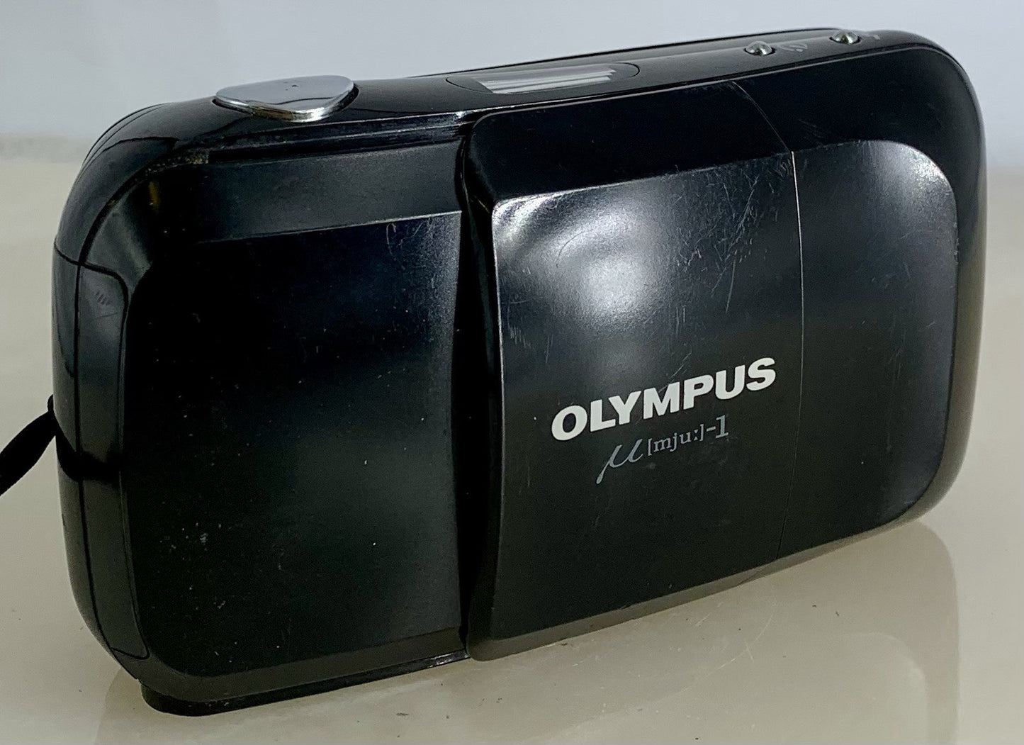 Olympus MJU-1 Compact Camera Analog AF Lens 35mm 1:3.5 Point & Shoot TESTED #8970