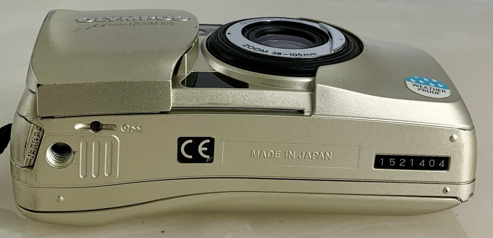 Olympus MJU Zoom 105 35mm 38-105mm Lens Weatherproof - Film + Tested #3057